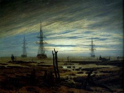 Navi alla fonda da Caspar David Friedrich